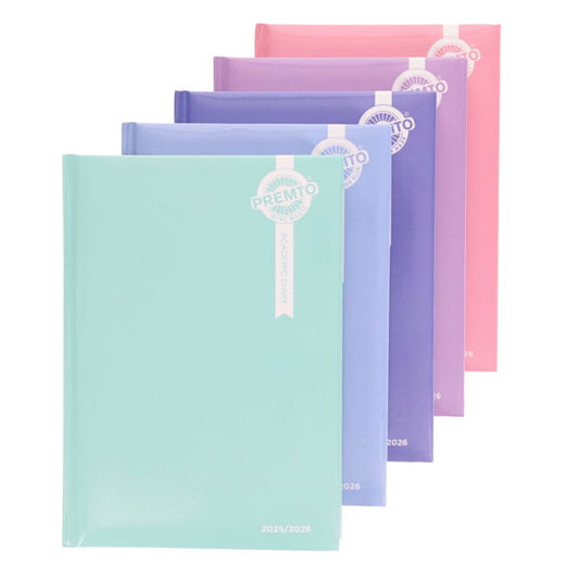 25/26 Academic A5 Diary Page A Day