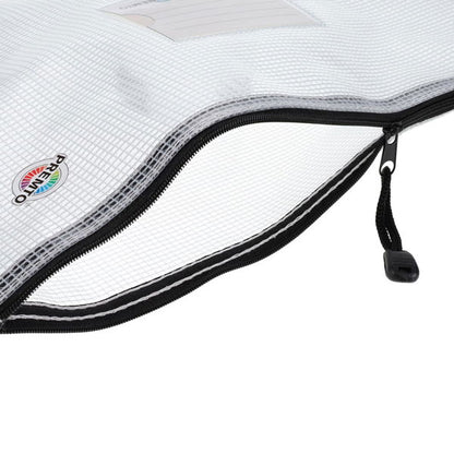 B4+ Premto 3Pk Ultramesh Expanding Wallets - Clear Pearl