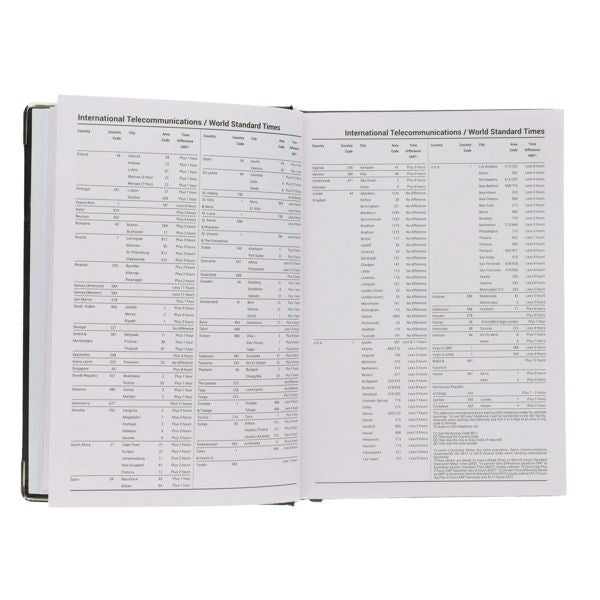 2027 A5 Diary Page A Day Navy