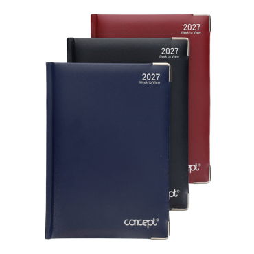 2027 A5 Diary Week To View