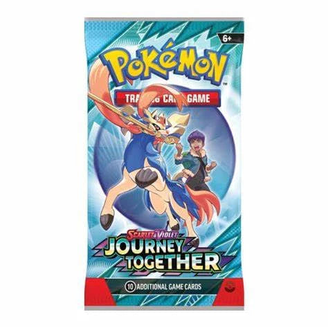 Pokemon Journey Together Booster Pack *Max 5 packs per purchase