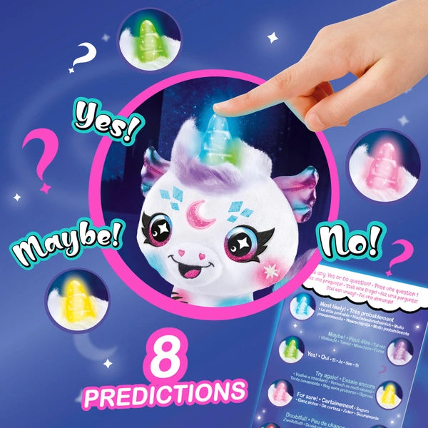 Airbrush Plush Light Up Cosmic Unicorn