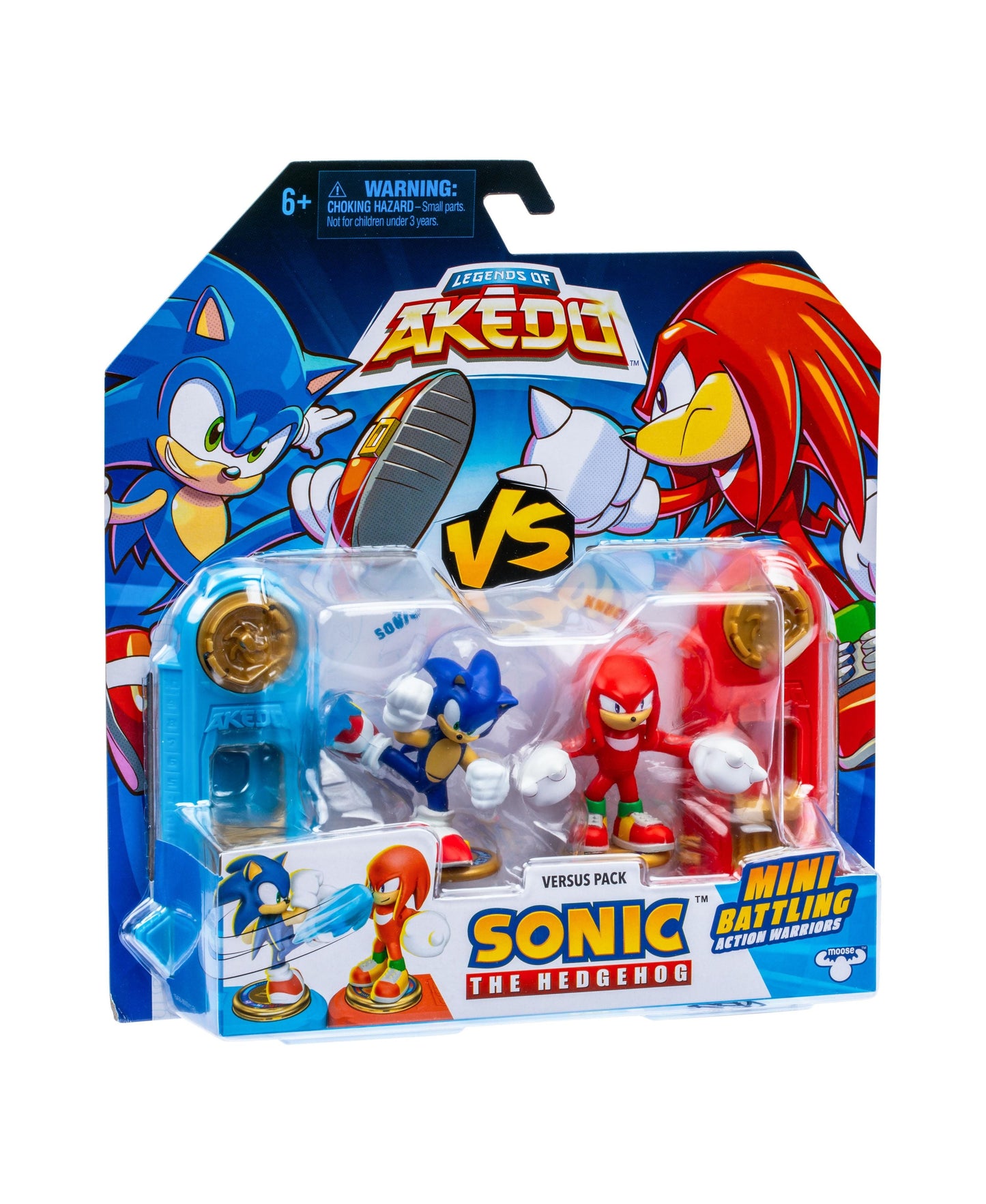 Akedo Sonic The Hedgehog Sonic Vs Knuckles