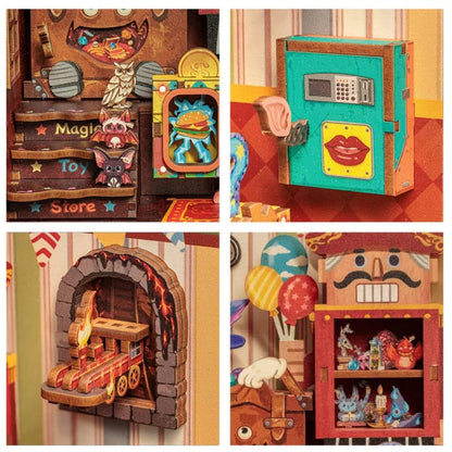 Amazing Toy Store Book Nook