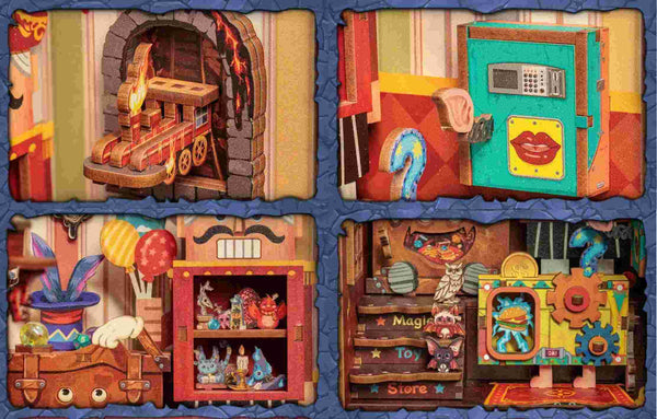 Amazing Toy Store Book Nook