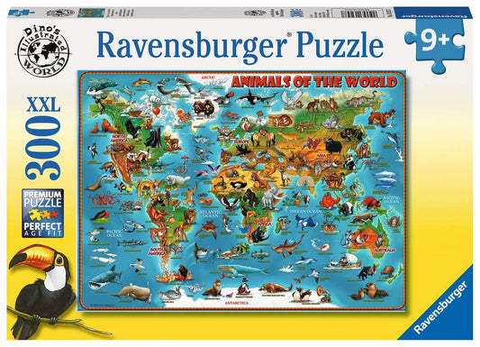 Ravensburger Animals of the World 300 Piece XXL Jigsaw Puzzle