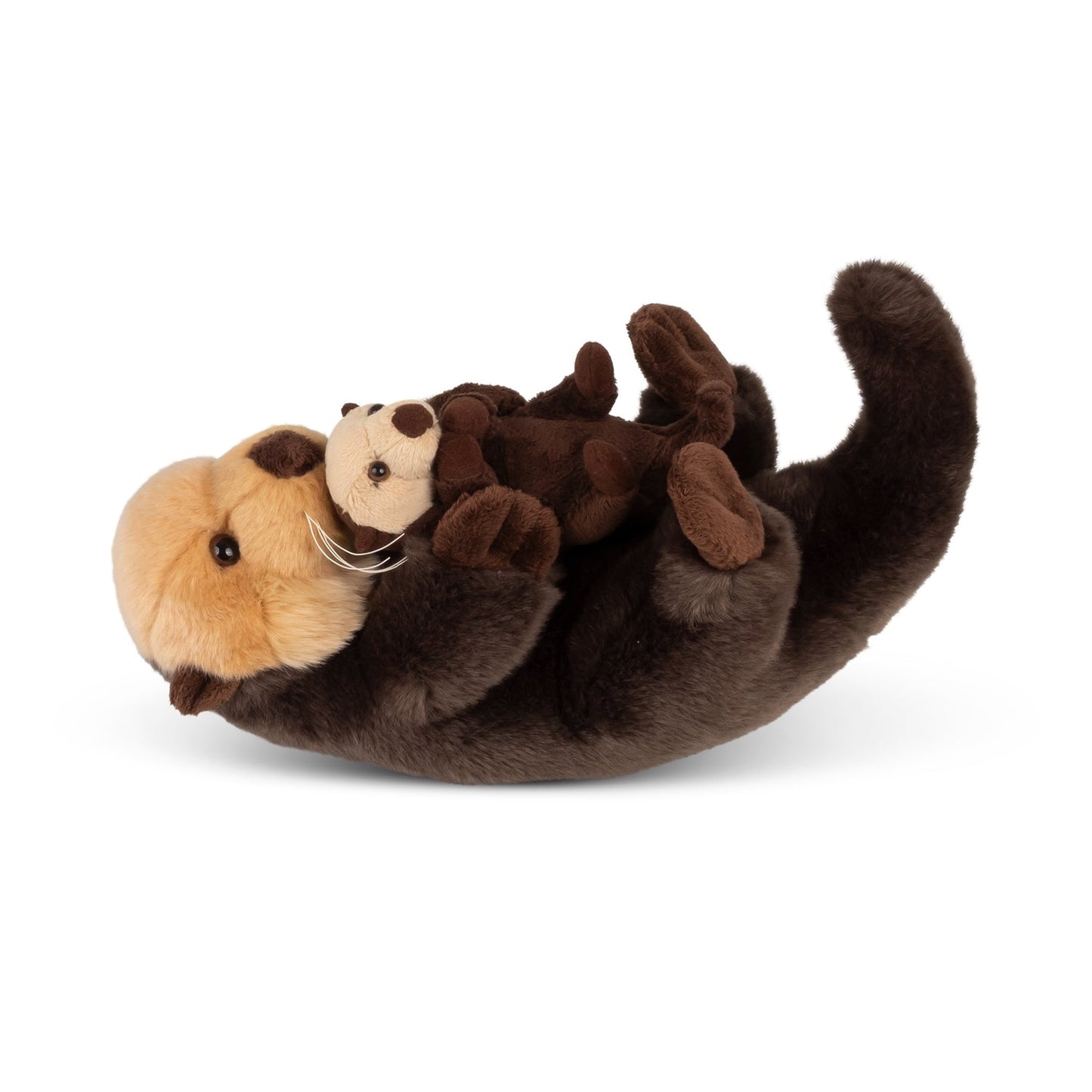 Animigos Lying Otter & Baby