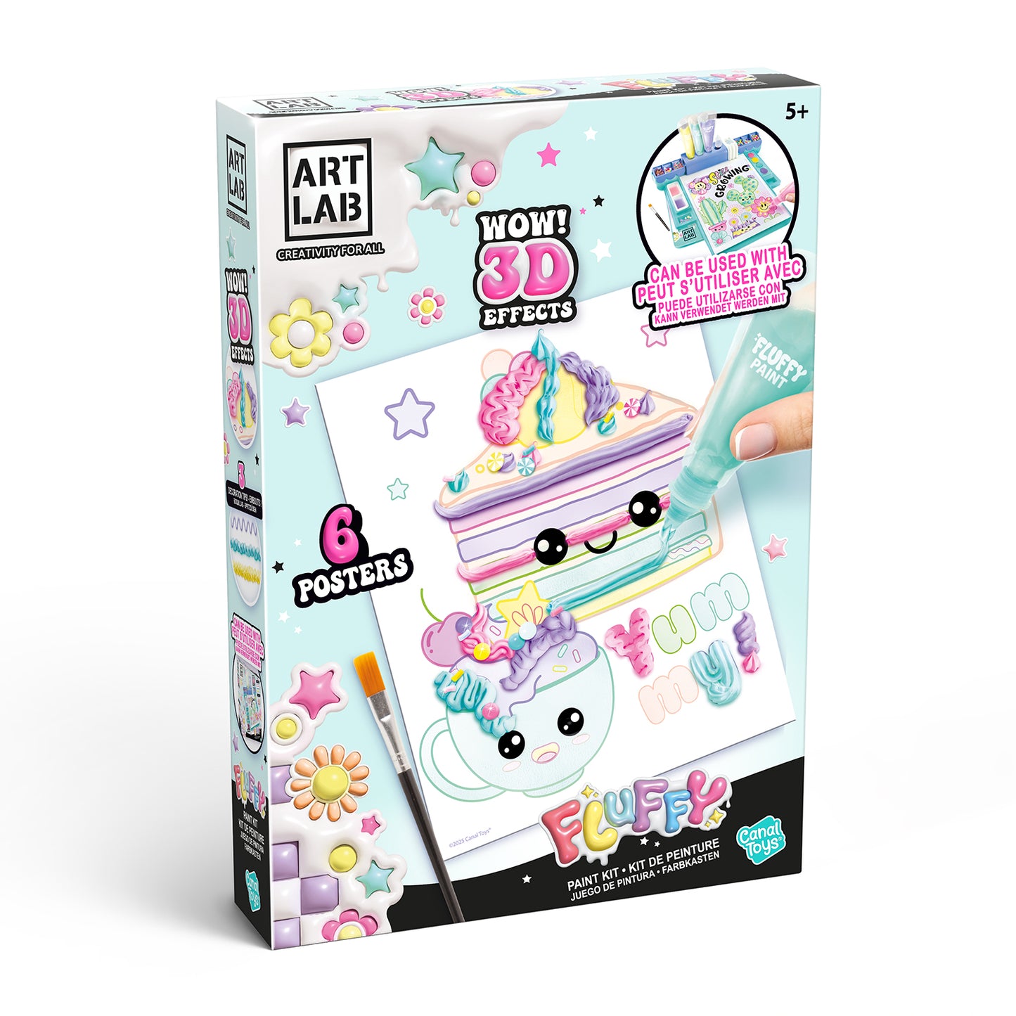 Art Lab Fluffy Paint Kit