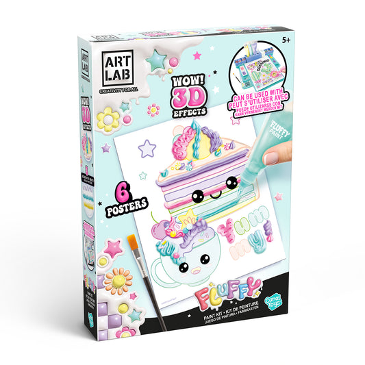 Art Lab Fluffy Paint Kit