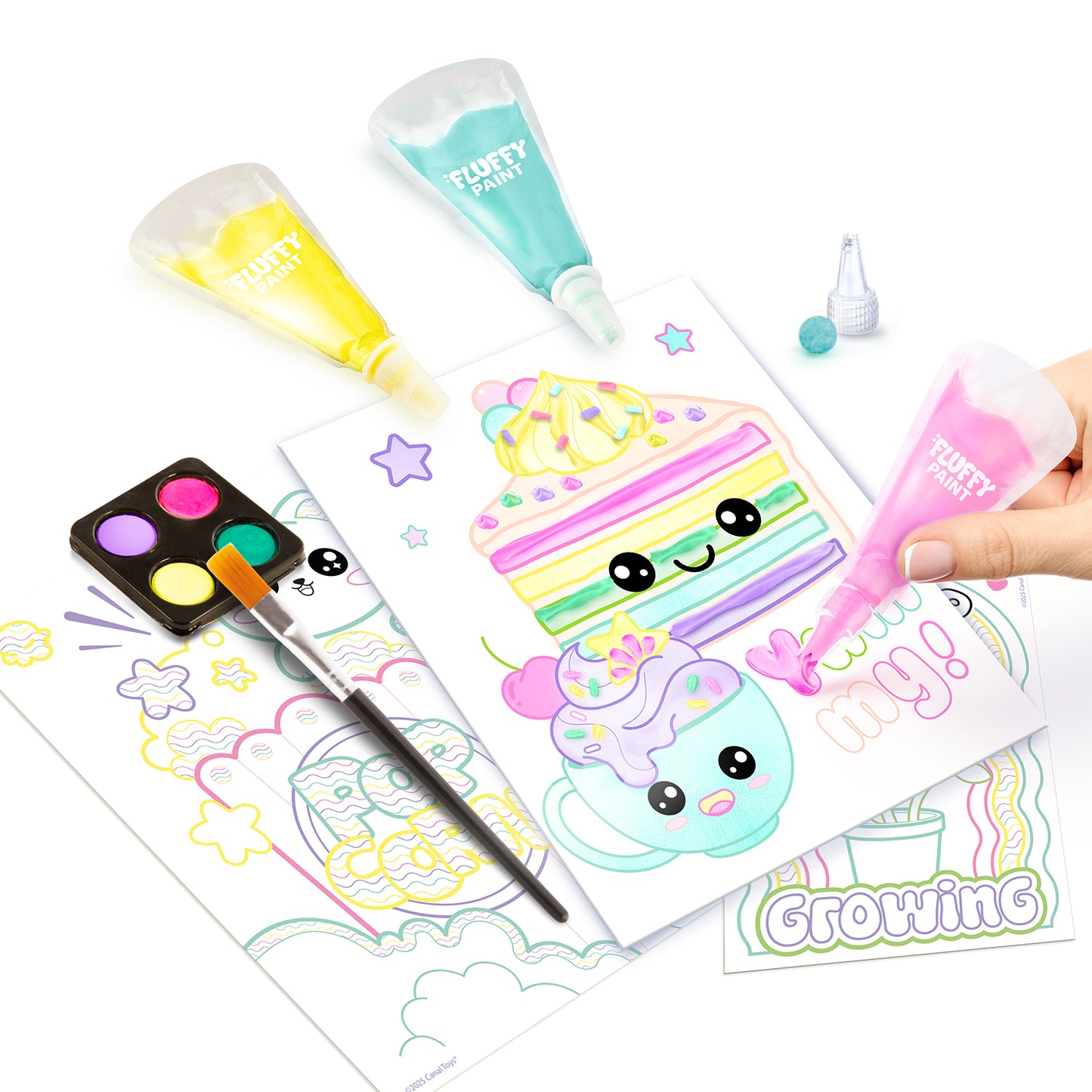 Art Lab Fluffy Paint Kit