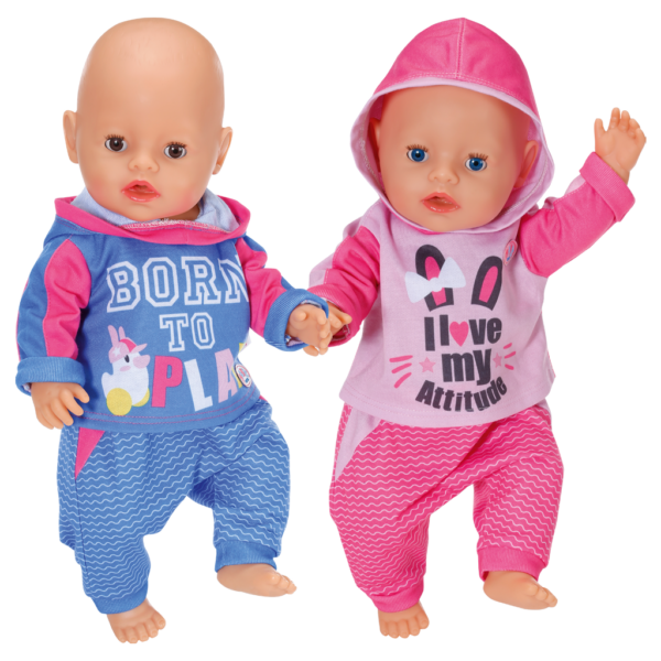 Baby Born Jogging Suits Assorted