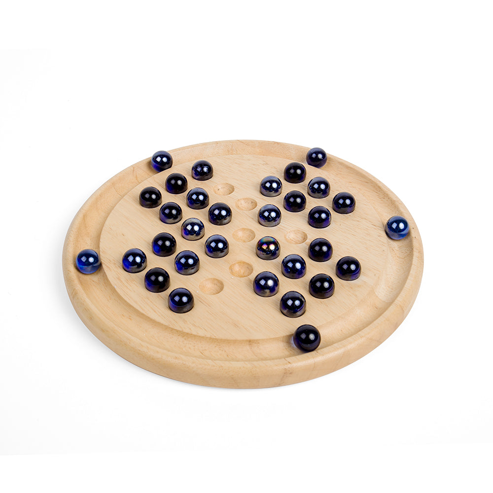 Wooden Marble Solitaire