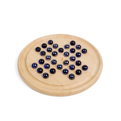 Wooden Marble Solitaire