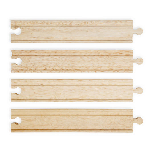 BigJigs Long Straight Track 4 Pack
