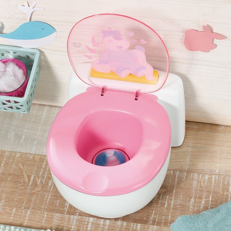 Baby Born Bath Poo Poo Toilet 43Cm