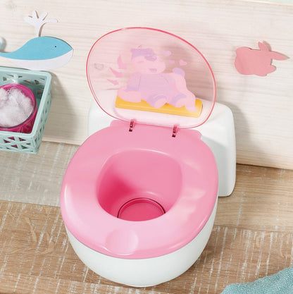Baby Born Bath Poo Poo Toilet 43Cm