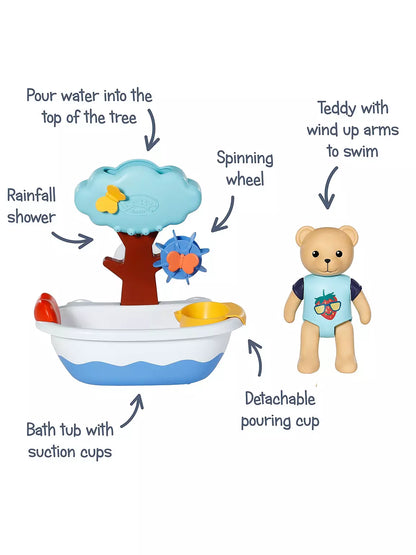 Baby Born Bath Tub with Teddy