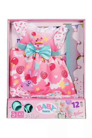 Baby Born Deluxe Happy Birthday 43cm Outfit