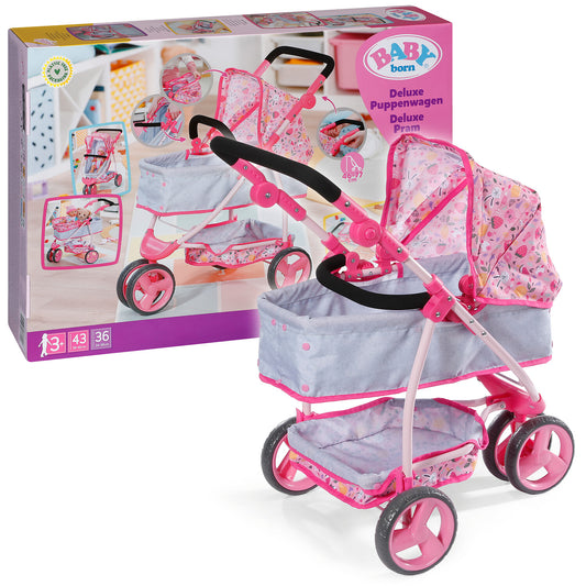 Baby Born Deluxe Pram
