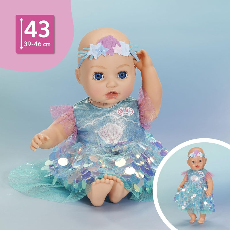 Baby Born Dress Little Mermaid 43cm