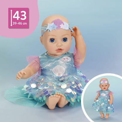 Baby Born Dress Little Mermaid 43cm