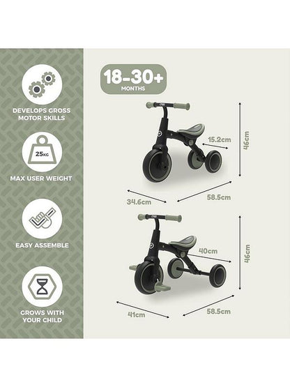 Balance Bike to Trike Forest
