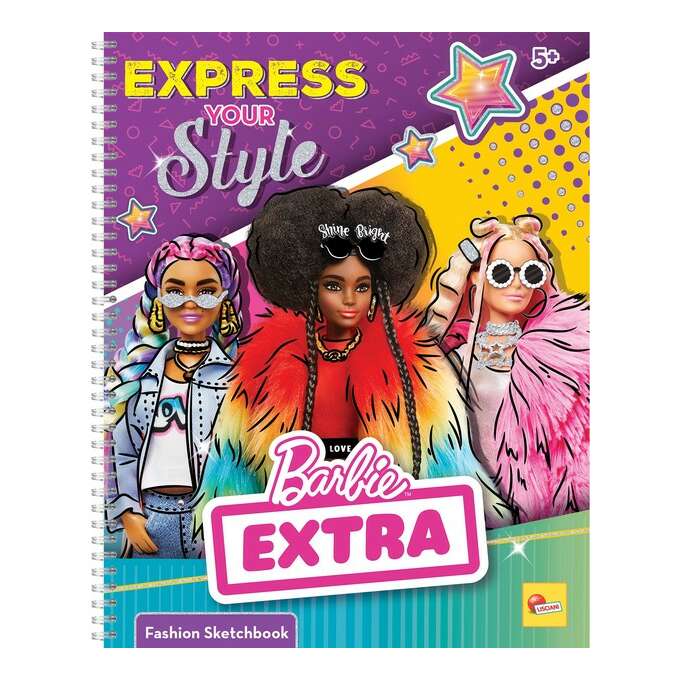 Barbie Sketch Book Express Your Style