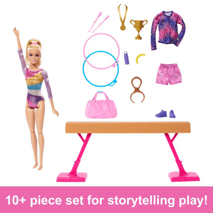 Barbie Gymnastics Playset