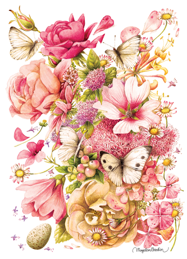 Bastin Bouquet 1000 Piece Jigsaw Puzzle