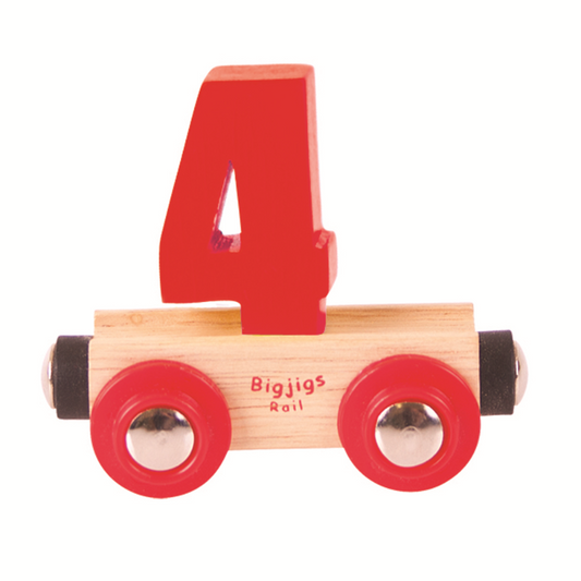 BigJigs Rail Carriage Number 4