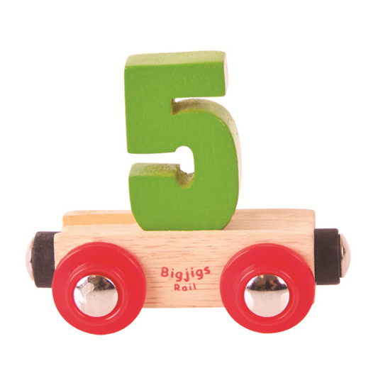 BigJigs Rail Carriage Number 5