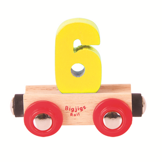 BigJigs Rail Carriage Number 6