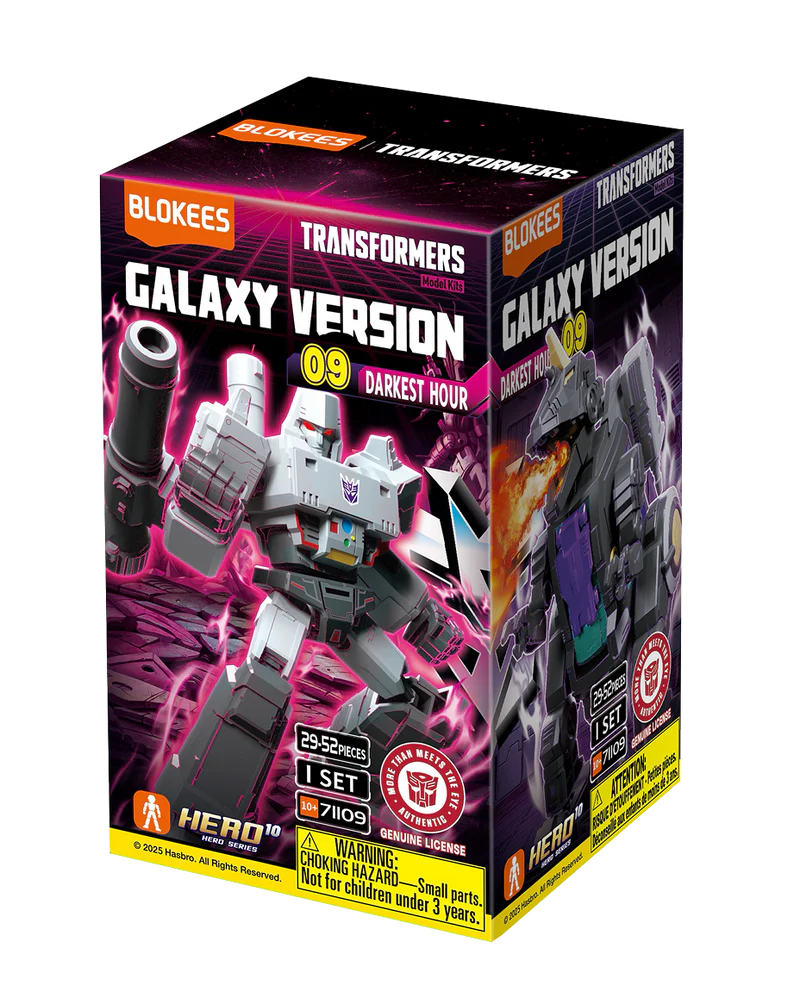 Blokees Transformers Galaxy Version 9 Darkest Hour