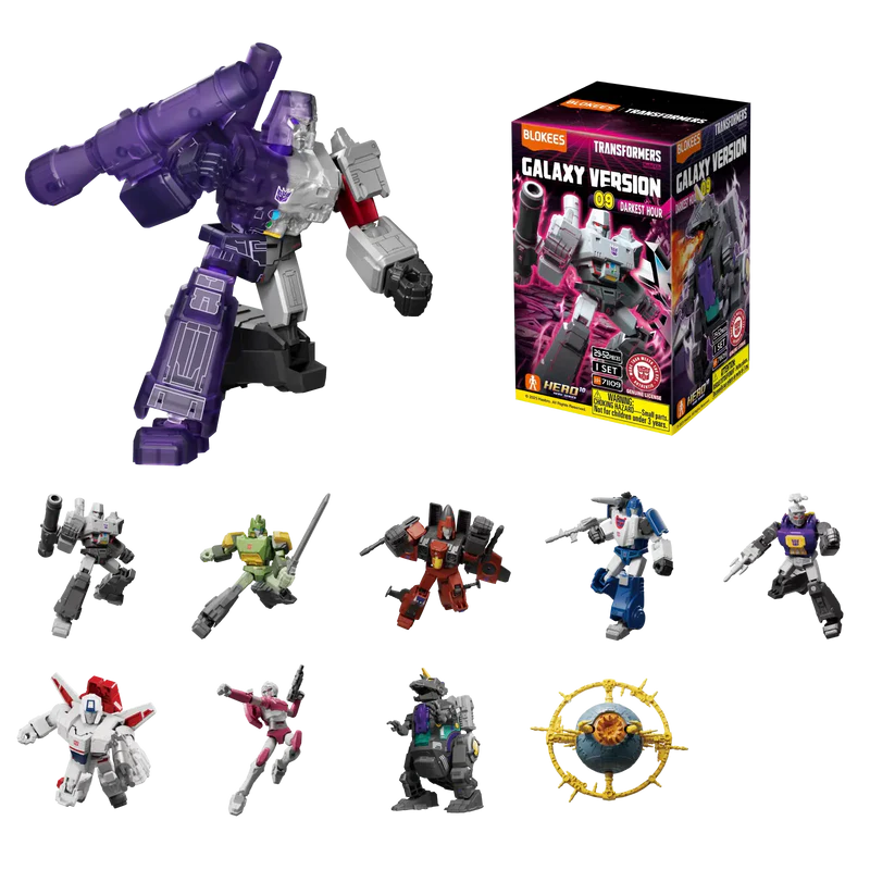 Blokees Transformers Galaxy Version 9 Darkest Hour
