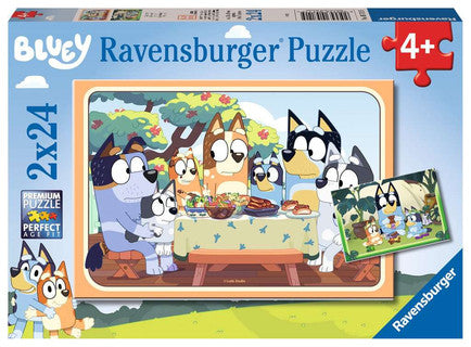 Bluey 2 x 24 Piece Jigsaw Puzz