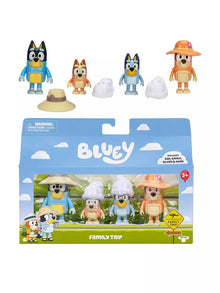 Bluey Figure 4 Pack S13 Assorted