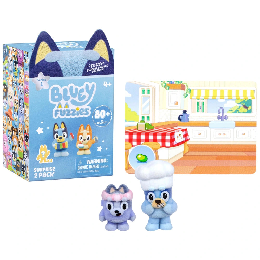 Bluey Fuzzies 2 Pack