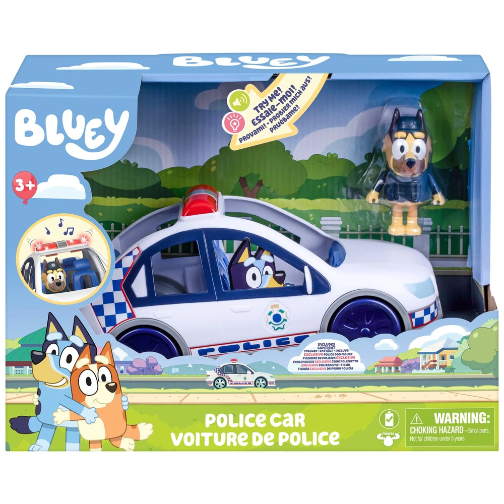 Bluey Police Car