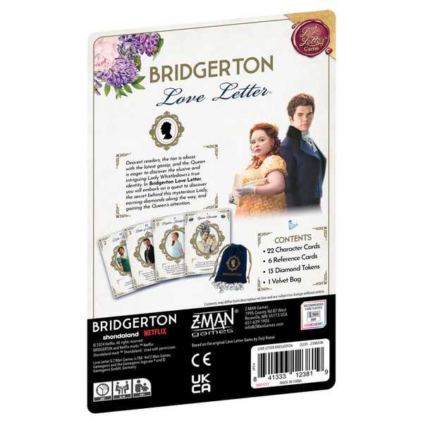 Bridgerton Love Letter Game