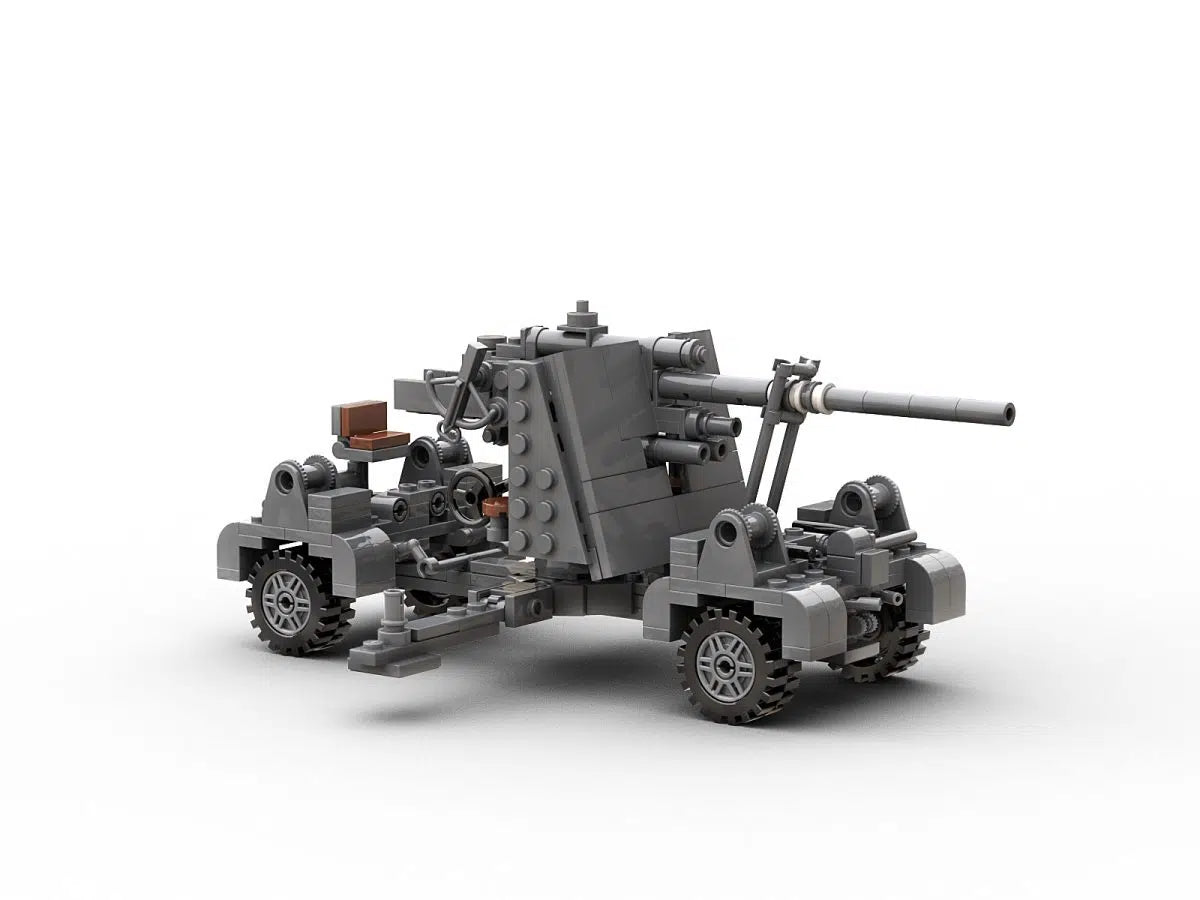 Build Army 88mm Flak 35 Artillery