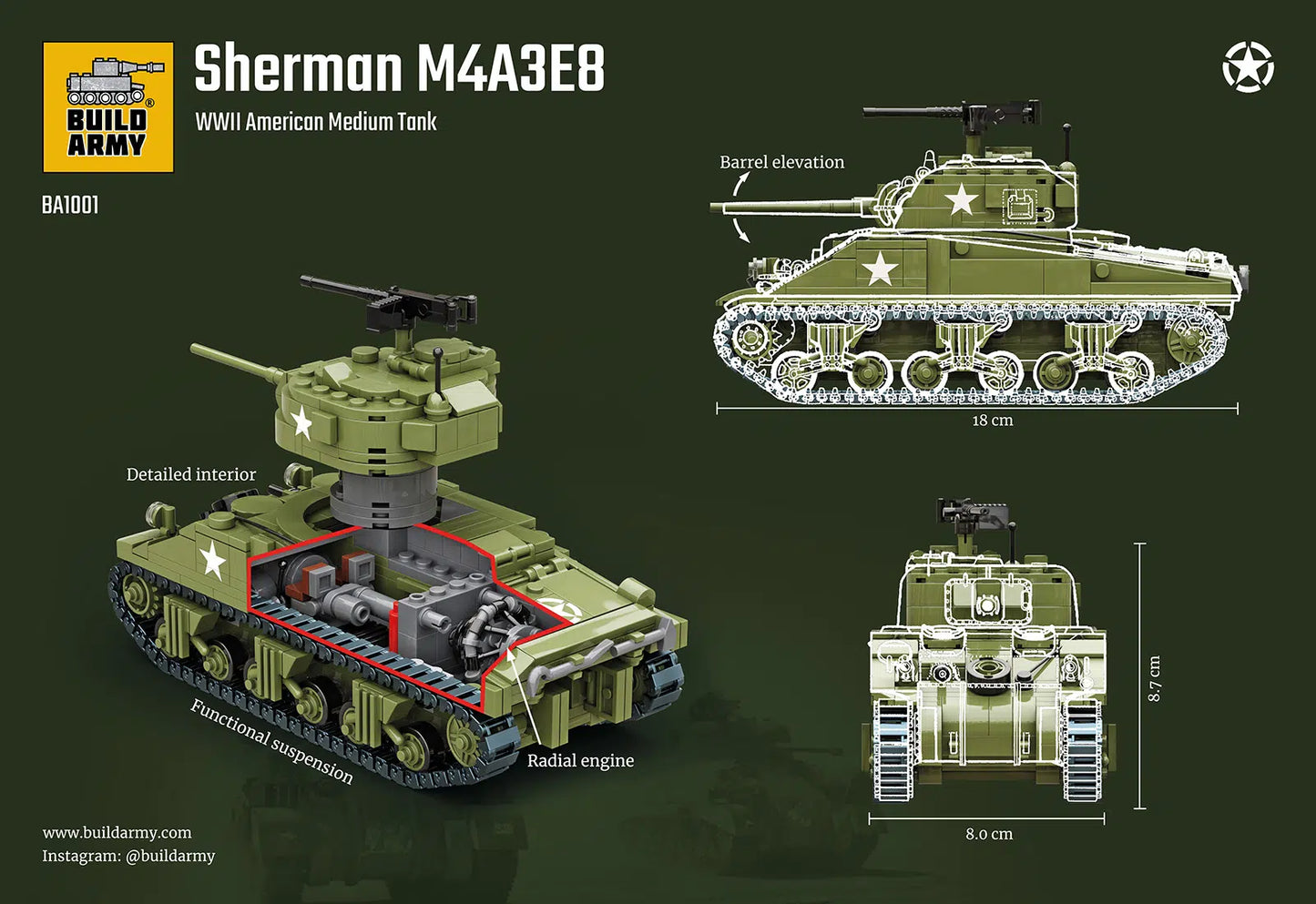 Build Army M4 Sherman