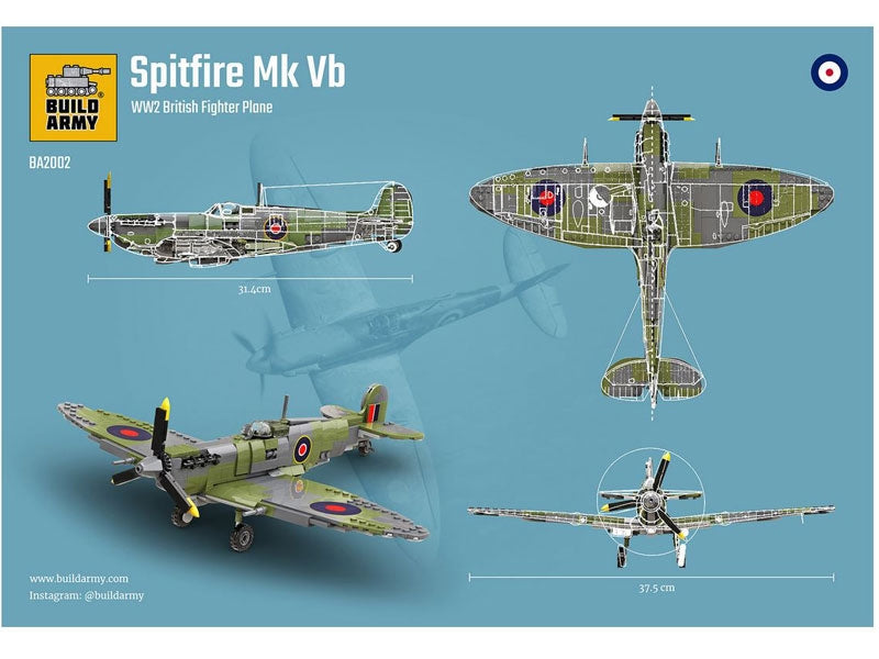 Build Army Supermarine Spitfire Mk Vb