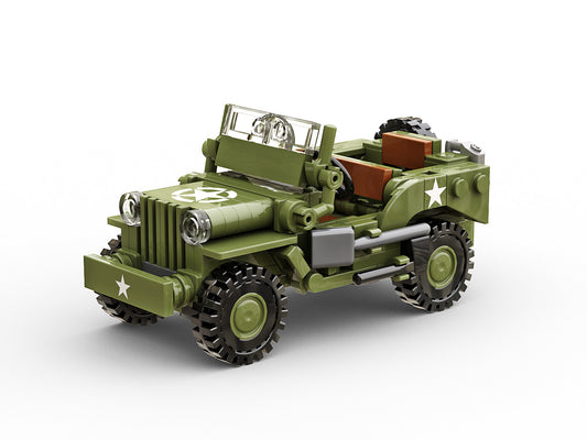 Build Army Willys MB Jeep