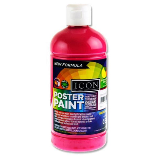 Icon Poster Paint Magenta 500ml