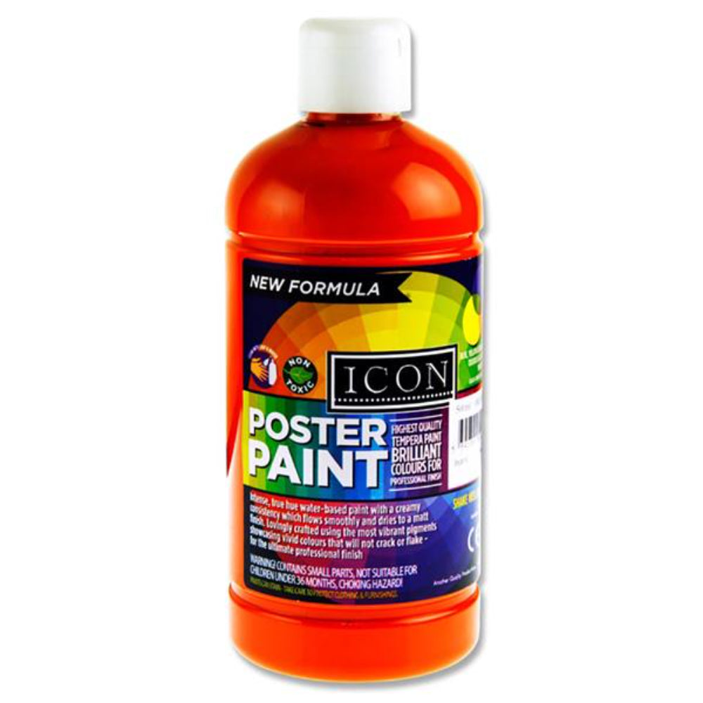 Icon Poster Paint 500ml Orange