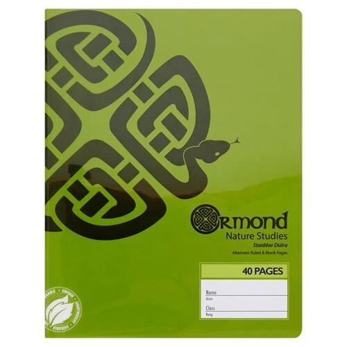 Ormond Nature Study Copy Durable Cover 40pg