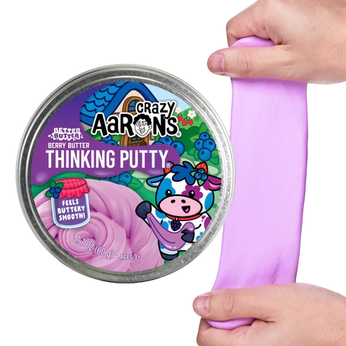 Crazy Aaron's Thinking Putty Better Butter Berry Butter