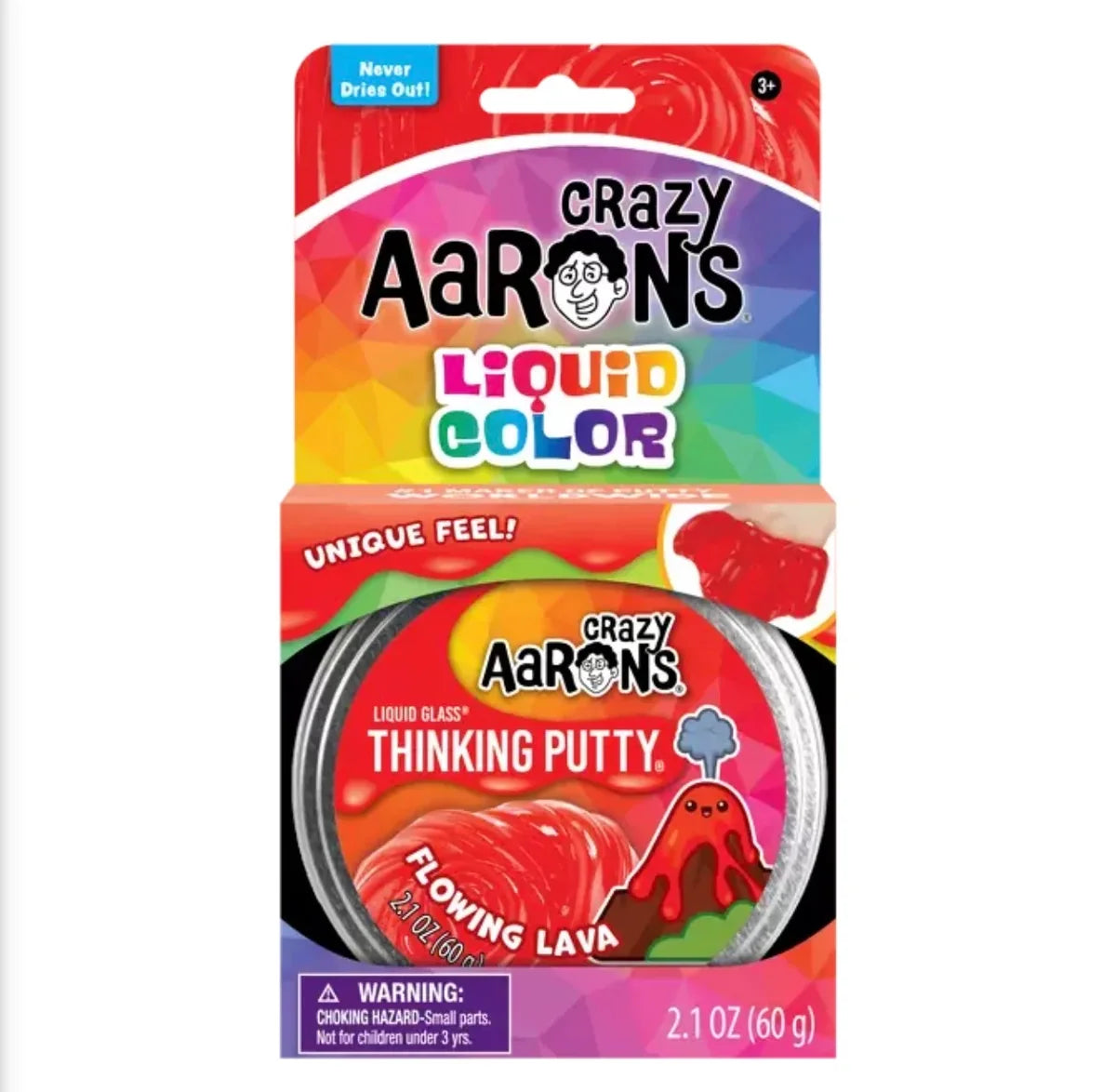 Crazy Aaron's Thinking Putty Flowing Lava