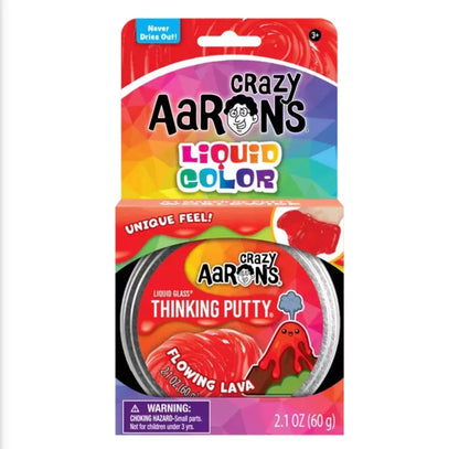 Crazy Aaron's Thinking Putty Flowing Lava