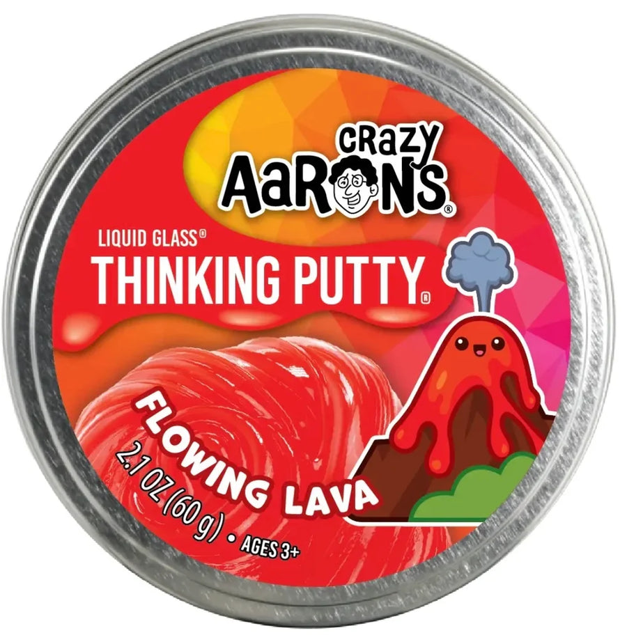 Crazy Aaron's Thinking Putty Flowing Lava